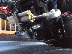 Ducabike Halter fr hlins Lenkungsdmpfer Ducati Hypermotard 821 & 939